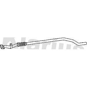Klarius FT828V Exhaust Centre Pipe FIAT GRANDE PUNTO 1.2 2006>