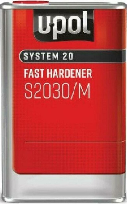 U-Pol S2030/M Fast Hardener 500ml Ideal For Spot & Panel Repairs 2K Paints Upol