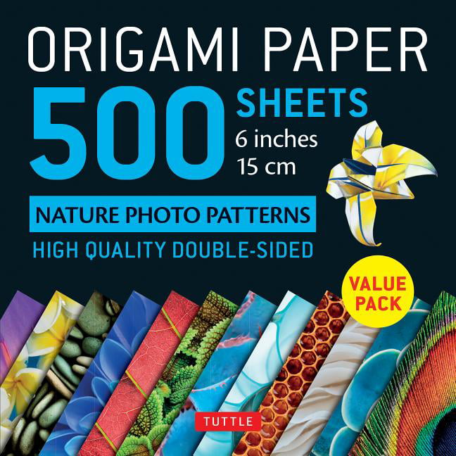 Origami Paper 500 Sheets Nature Photo Patterns 6 (15 Cm) : Tuttle Origami ... - Image 2