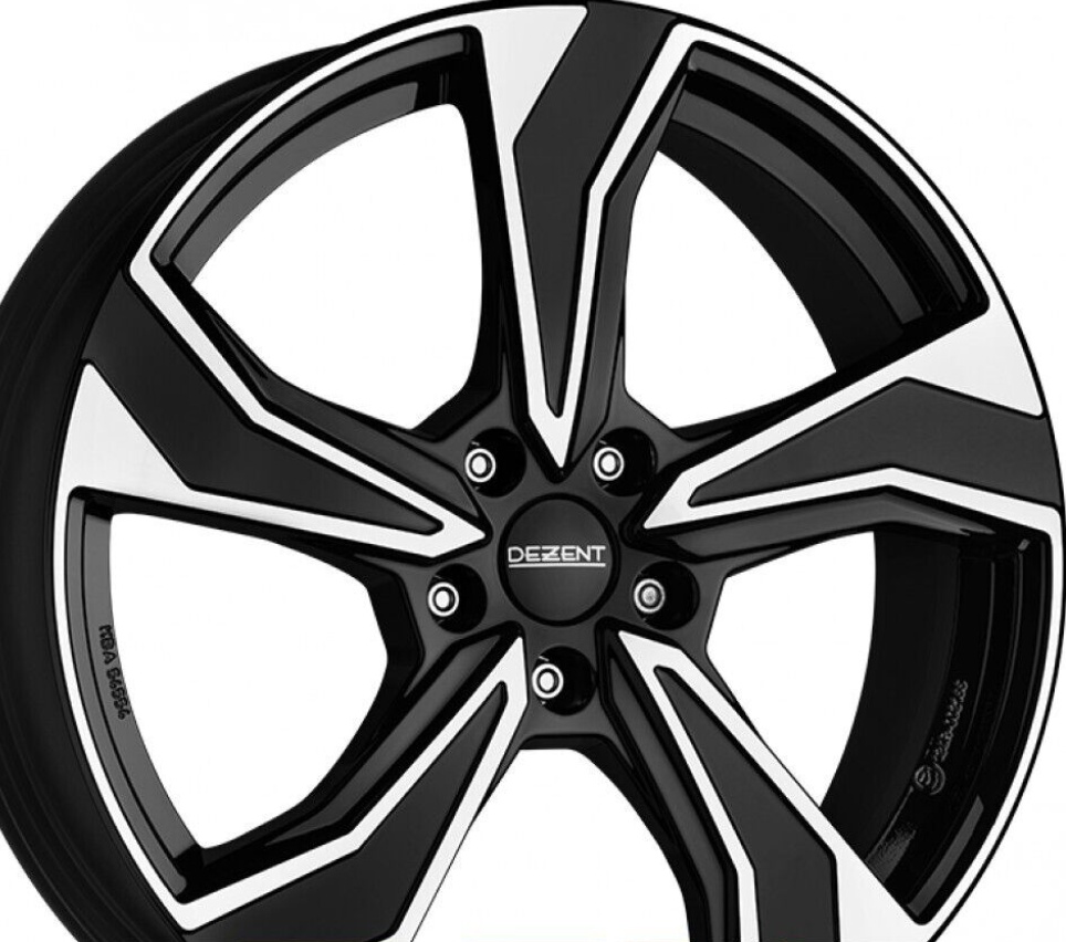 ALLOY WHEEL DEZENT KB DARK 6.5X17 5X100 BLACK/POLISHED 5ZG