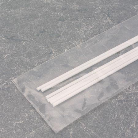 Top Evergreen Scale Models round Pipe (223) 35 CM Long, Durchm.2, 4 mm-3/32, 6