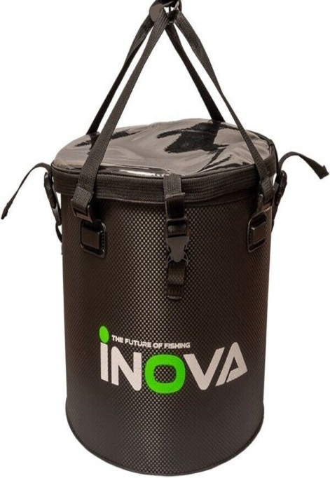 INOVA LUG-IT FOLDING EVA BAIT BUCKET LUGWORM RAGWORM SEA FISHING BASE STATION