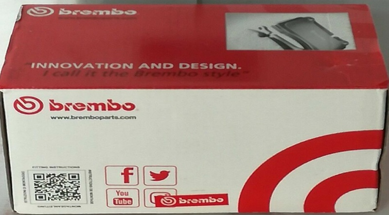 Brembo P06043 Bremsbeläge VORNE BMW 3er E46 + X3 E83 + Z4 (E86) + Roadster E85