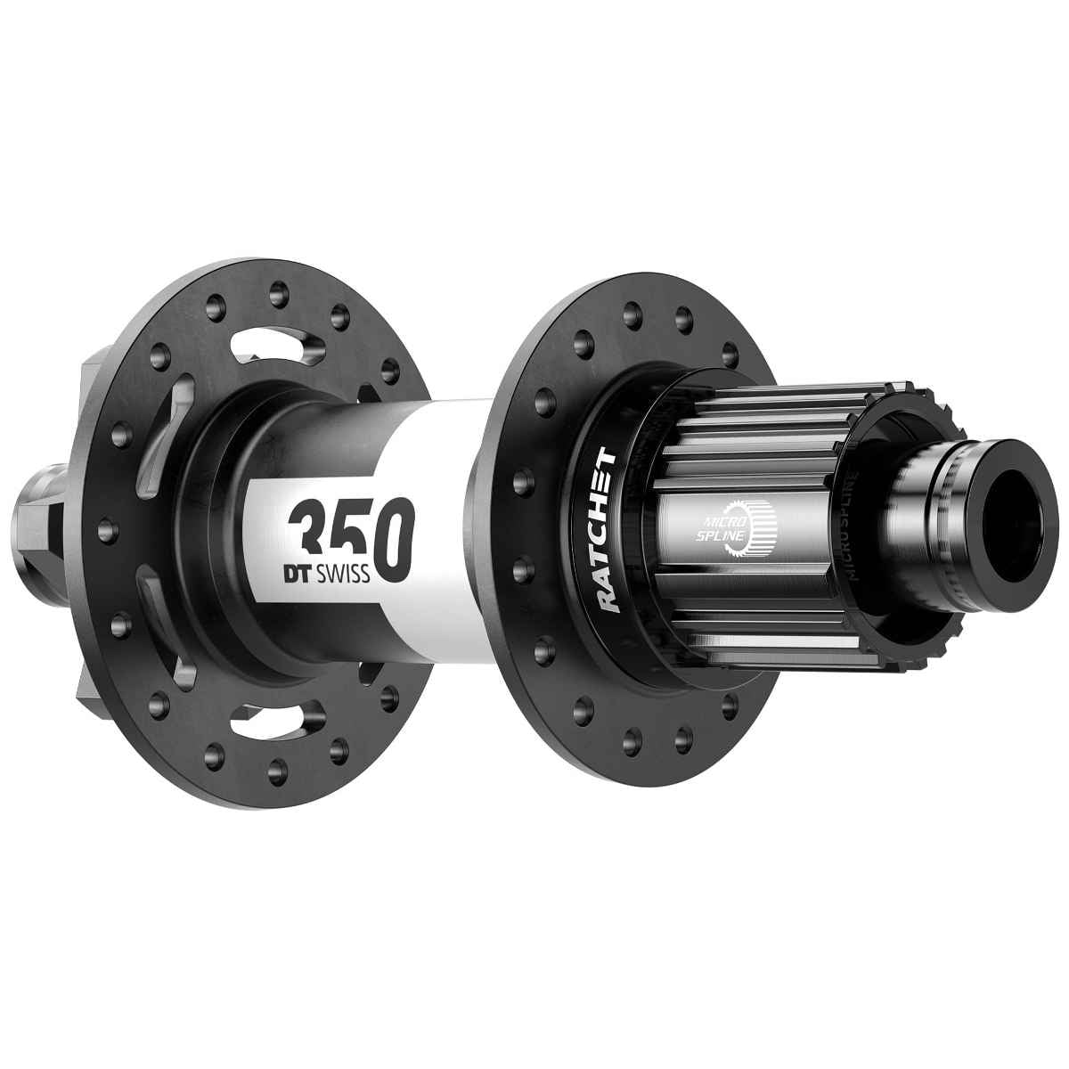 DT Swiss 350 Rear Boost MTB Hub, Micro-spline freehub, 6-bolt disc (12x148, 32h)