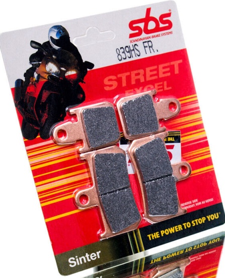 Free Shipping SBS P839-HS Brake Pad For Motorcycle Parts Accessories