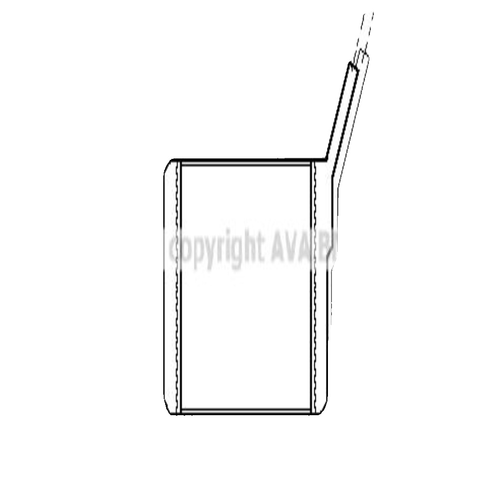 ✅Fits AVA COOLING OL6182 AVA Heat Exchanger, interior heating OL6182 ⭐UK Seller⭐