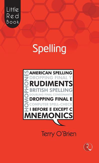 Little Red Book of Spelling Language Checklist by Terry O'Brien (Paperback Book)