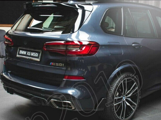 For BMW X5 G05 M Performance Aero Body Kit Front Lip Rear Diffuser Carbon Look