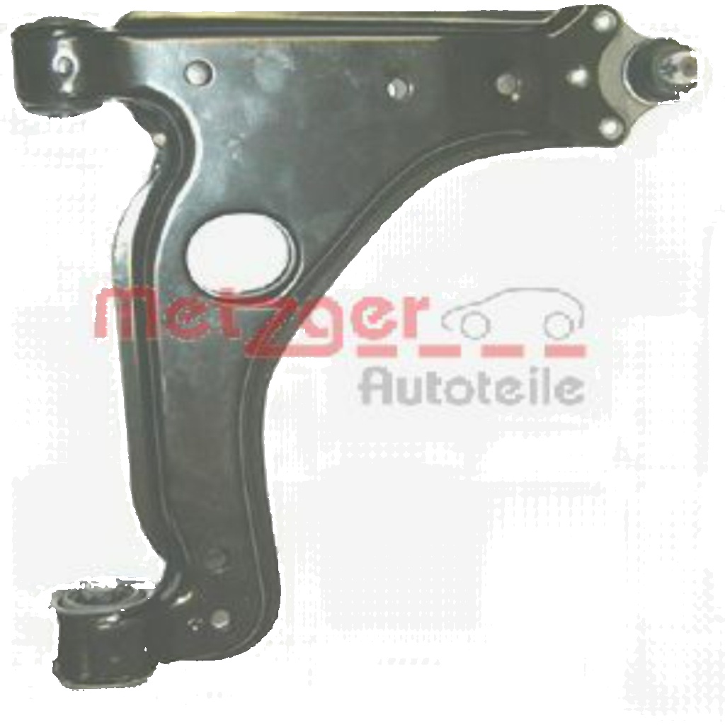 Original METZGER Handlebar Suspension 58005002 for Opel