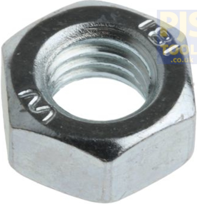 Hex Full Nuts - Zinc M5 Box of 1000