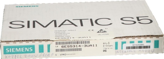 Siemens Connection 6ES5314-3UA11 Interface Module IM314 Simatic S5 E-Stand 02