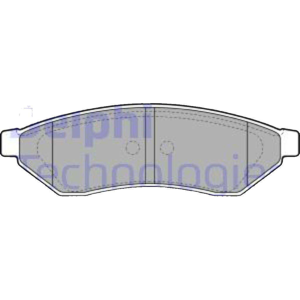 2x ✅Fits DELPHI LOCKHEED HAMULCE LP1946 BRAKE PAD AXLE SET CHEVROLET ⭐UK Seller⭐