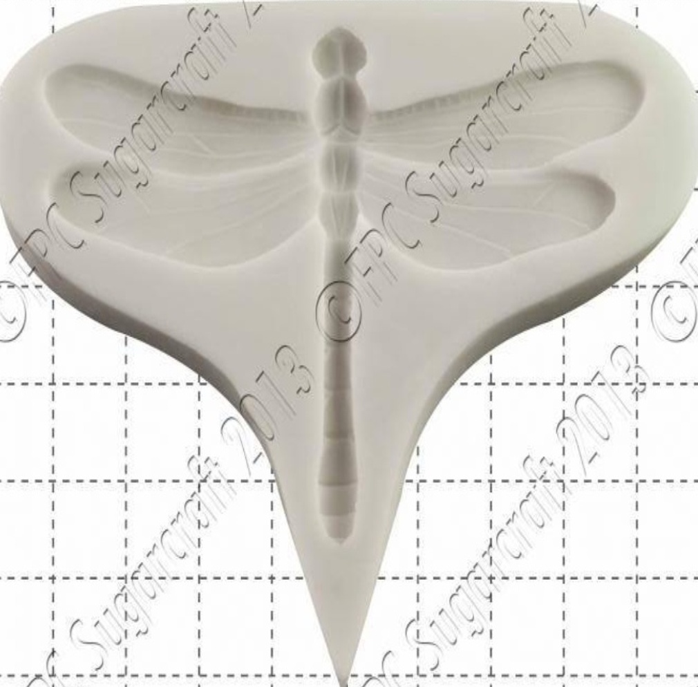 Silicone mould Dragonfly | Food Use FPC Sugarcraft FREE UK shipping!
