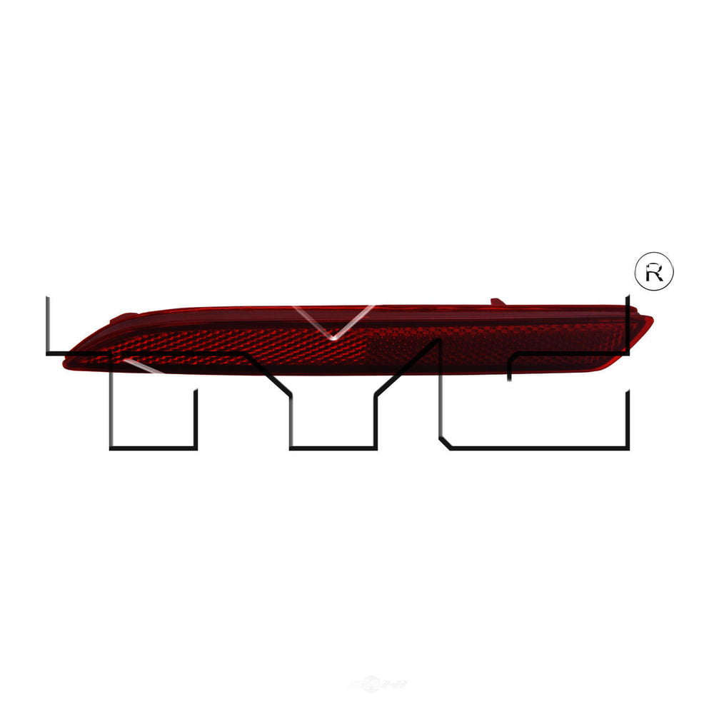 Tipografia Tyc Left Reflector Assembly Compatible With 2012-2014 Honda Crv