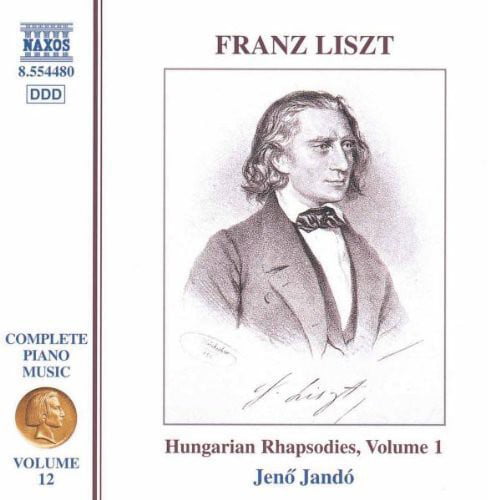 Jando Jeno - Works X Pf (Complete) Vol.12: Hungarian Rhapsodies Vol.1 (No.1 > 9)