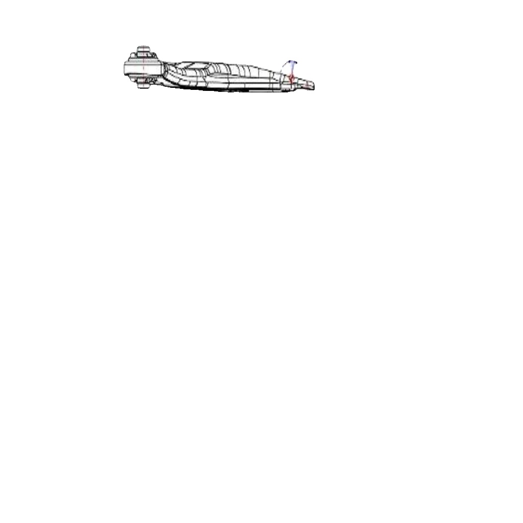 Front Right FEBI BILSTEIN 181128 Track Control Arm for TOYOTA