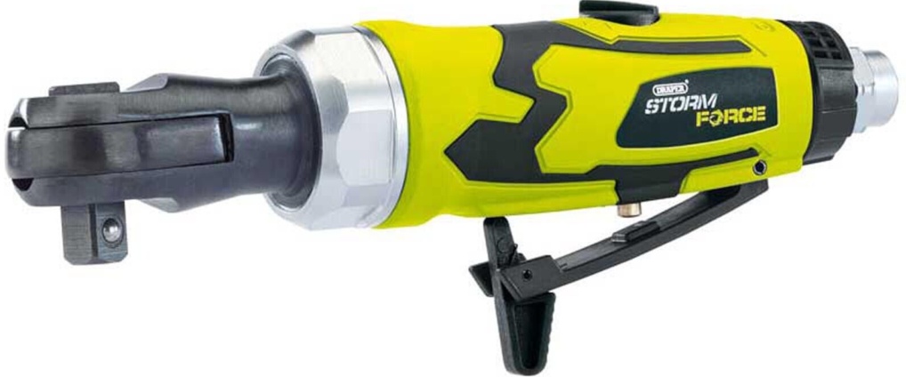 Draper 65019 Draper Storm Force Stubby Air Ratchet 3/8"" Sq Dr