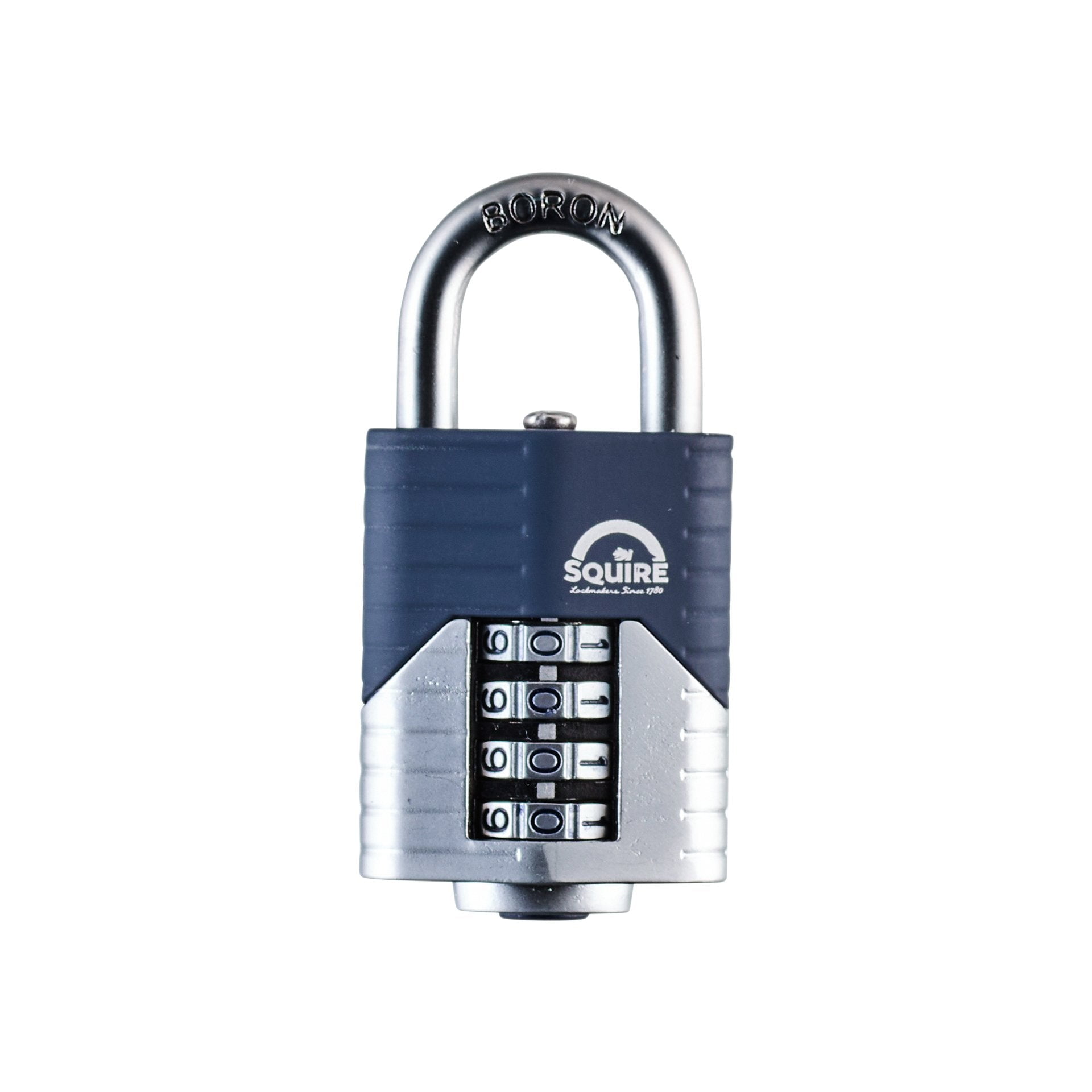 Squire Vulcan combi 40 open shackle boron 40mm combination padlock