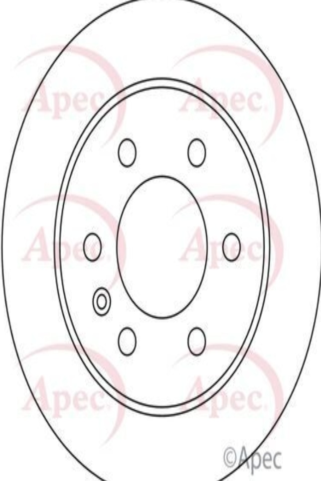 APEC Brake Disc DSK2449
