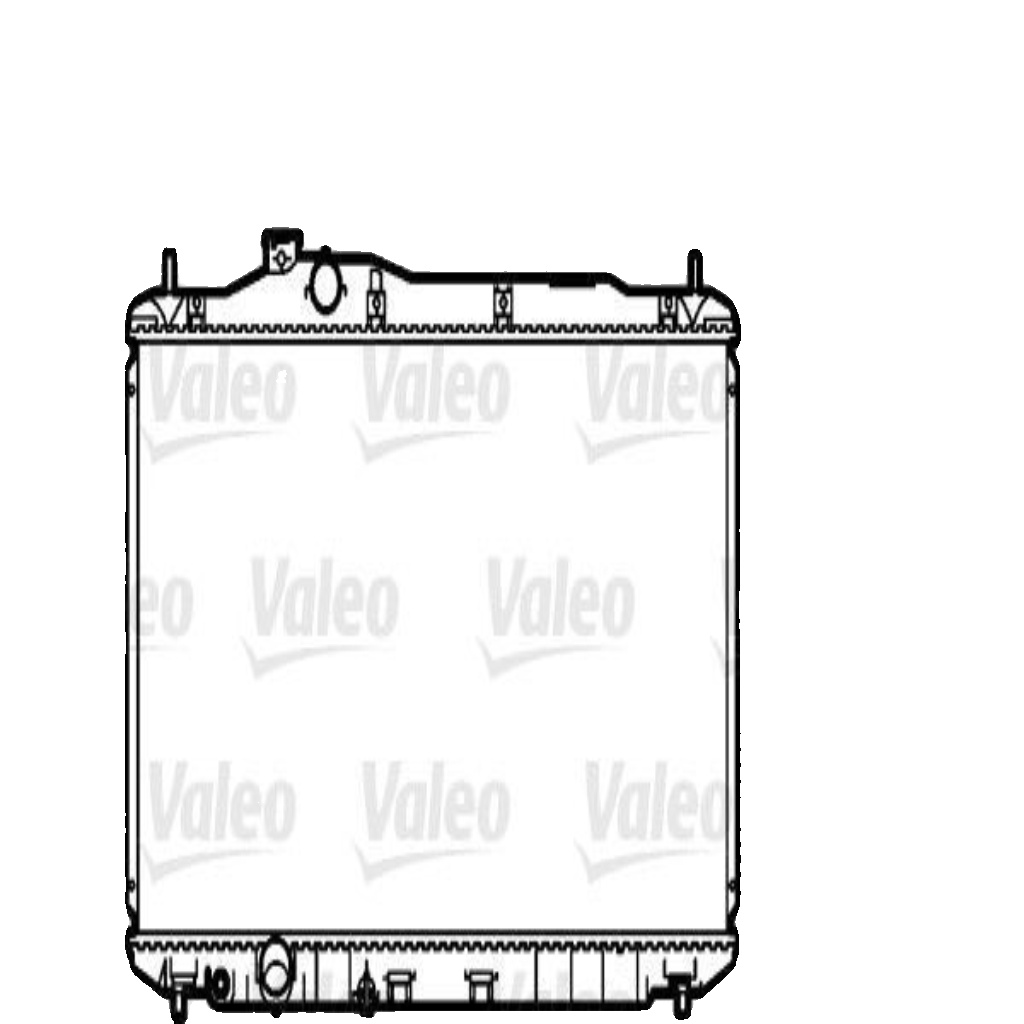 Valeo Radiator 735243 Automotive Replacement Car Spare Part For Honda Civic VII