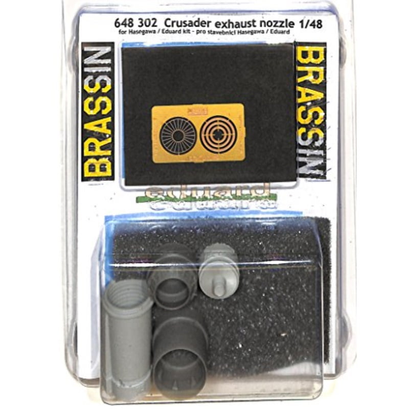 Eduard Accessories 648302 - 1:48 Crusader Exhaust Nozzle For Hasegawa - Resin BA