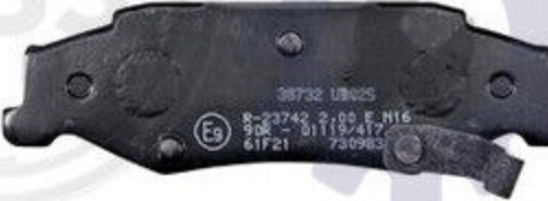 Brake pads 38732 A.B.S. for CHEVROLET CADILLAC