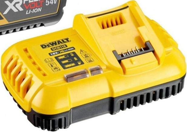 Dewalt DCB547 18v / 54v XR Flexvolt 9.0ah Battery + DCB118 Fast Charger