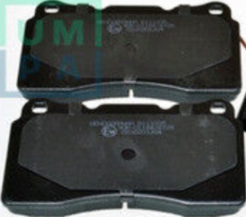 DENCKERMANN B111035 Brake Pads Set Front for MiTo 500 Grande Punto Punto Evo