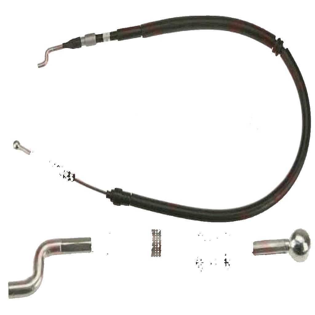 Left Rear TRW-OE GCH2338 Cable Pull, parking brake for VW