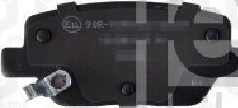 Rear FERDINAND BILSTEIN 173440 Brake Pad Set, disc brake for FIAT