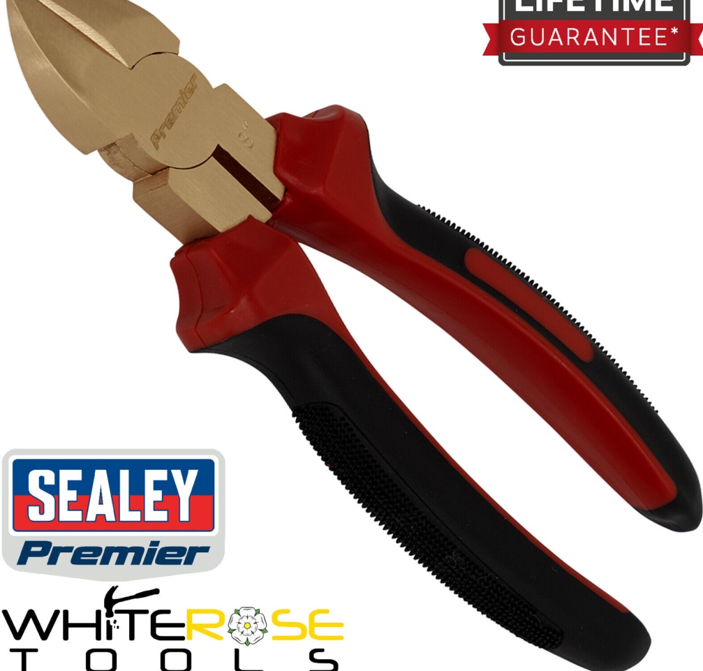 Sealey NS073 Premier Non-Sparking Diagonal Cutting Pliers 200mm
