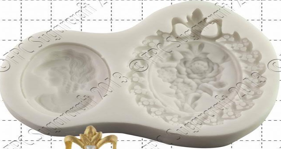Silicone mould Cameos | Food Use FPC Sugarcraft FREE UK shipping!