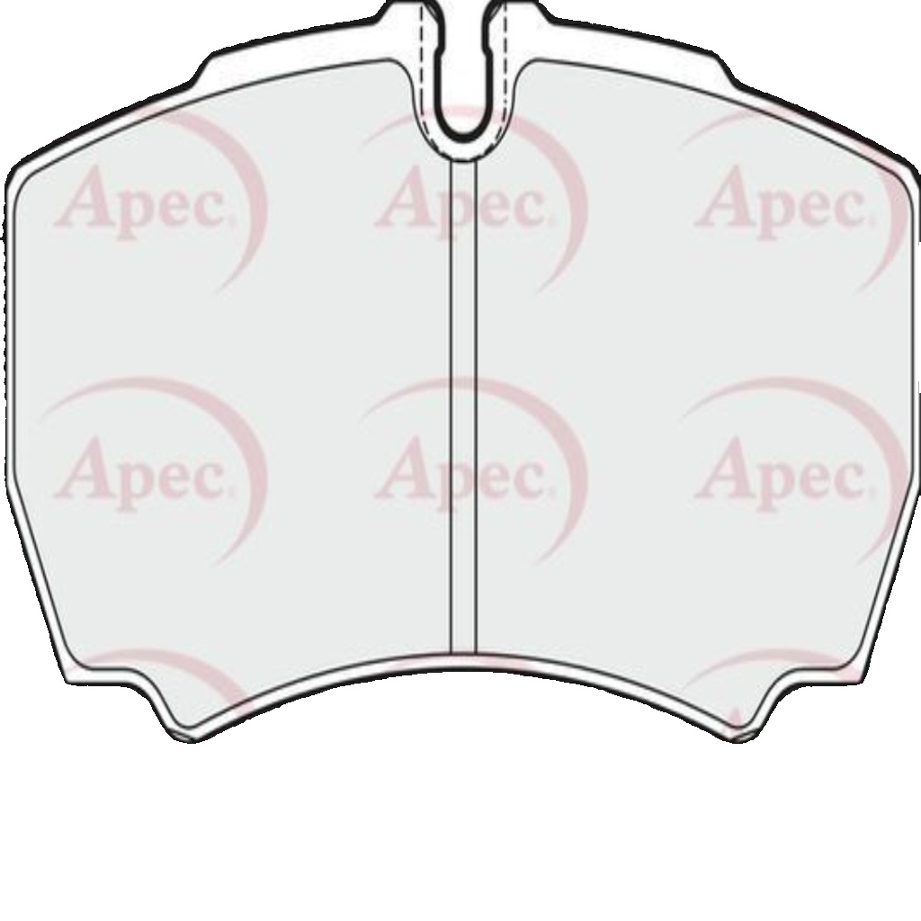 Braking System Disc Brake Brake Pad Set APEC PAD1992 Rear Fits Iveco Daily