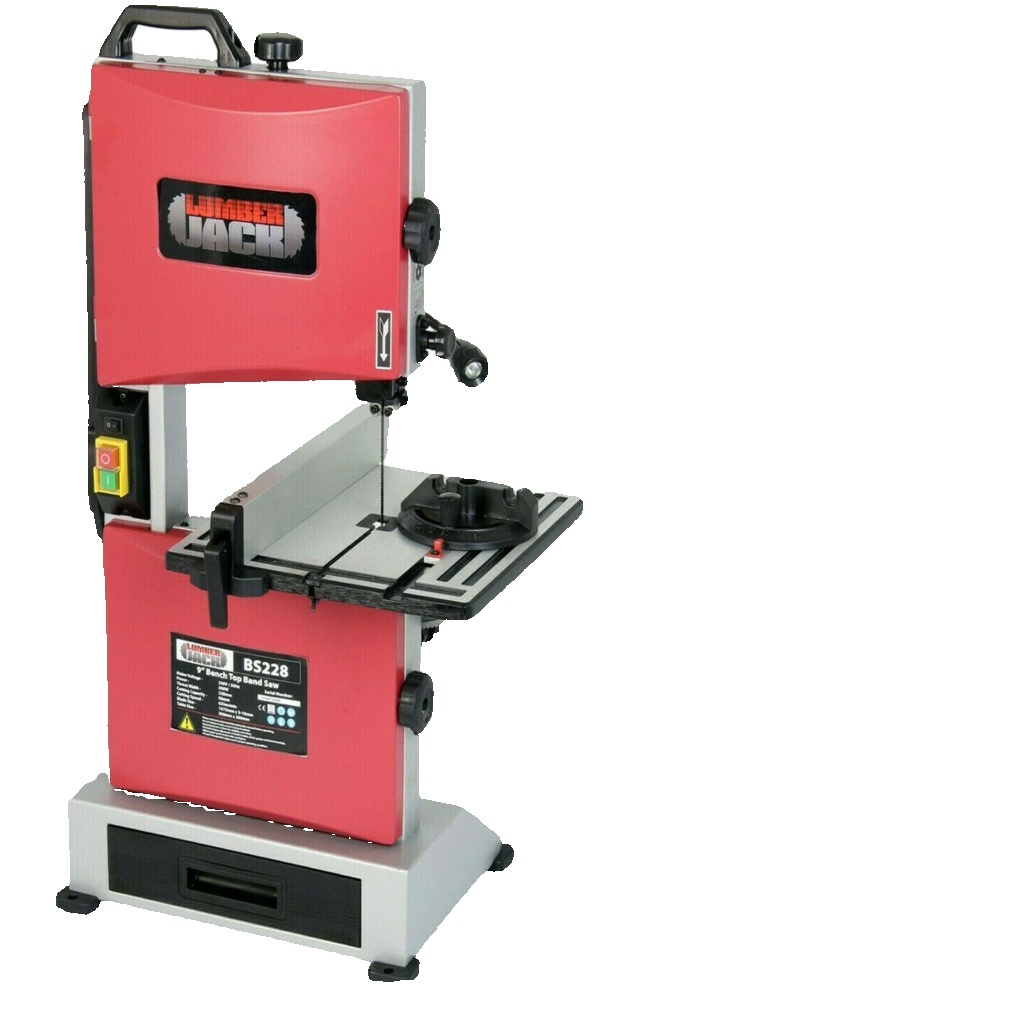 B&Q -  Lumberjack 9" Bench Top Bandsaw With Led Light & 300W Motor Professional Quality & Precision - Image 3