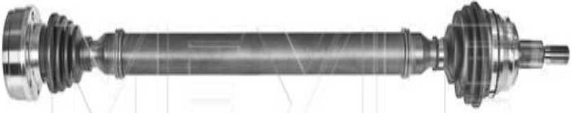 Original MEYLE Drive Shaft 100 498 0715 for Audi Seat Skoda VW