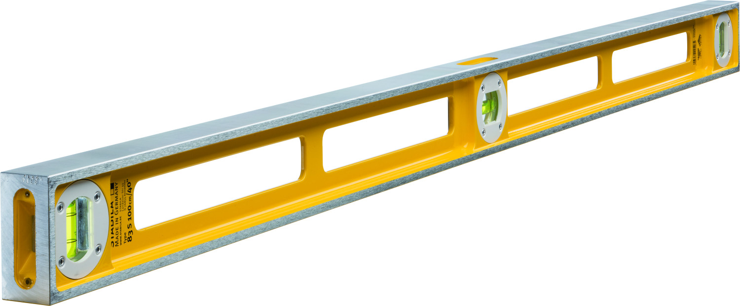 STABILA 83S 40"" HEAVY DUTY CAST ALUMINIUM GIRDER SPIRIT LEVEL - Image 5