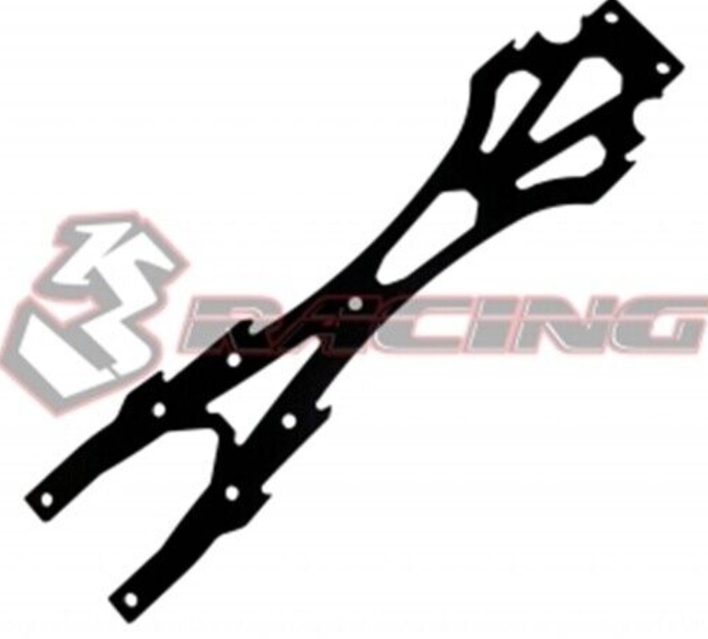 3RACING SAK-D418 FPR Upper Deck For 1/10 SAKURA D4 Drift AWD RWD Car