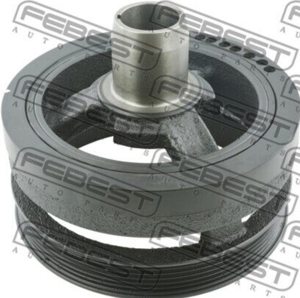 FEBEST CRDS-GRCH Belt Pulley, crankshaft for ,CHRYSLER,DODGE,JEEP,RAM