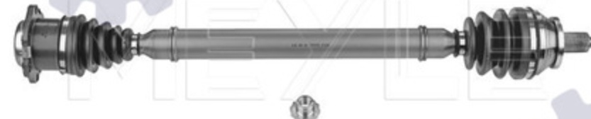Front Right MEYLE GERMANY 100 498 0676 Drive Shaft for SEAT,SKODA,VW
