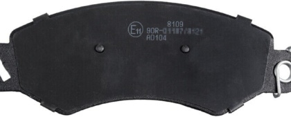 FEBI 16966 BRAKE PAD SET DISC BRAKE Front