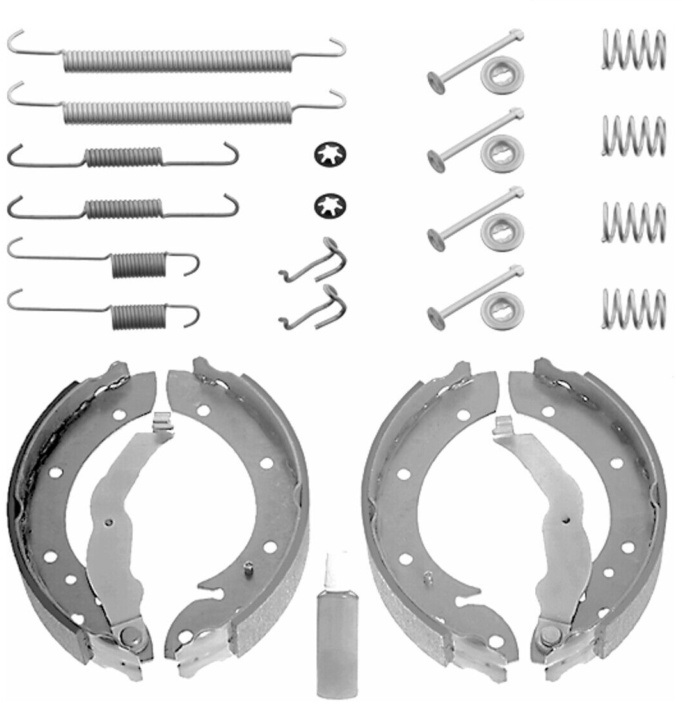 FEBI 30594 BRAKE SHOE SET Rear