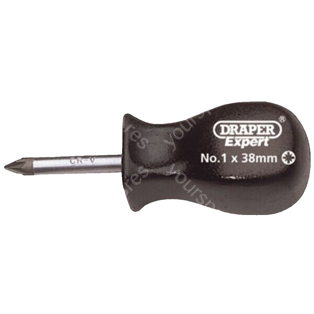 Draper 19542 PZ Type Mechanics Screwdriver No1 x 38mm