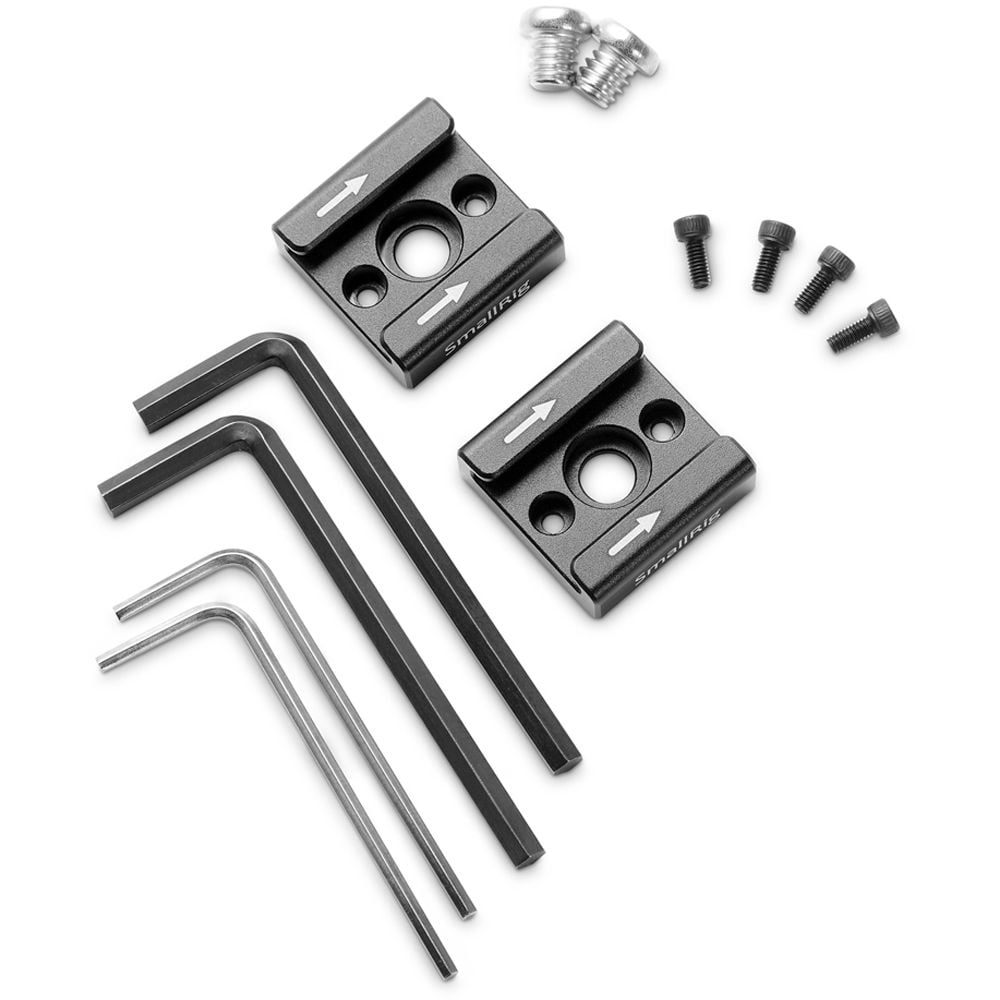 SmallRig 2pcs Cold Shoe Mount Adapter Bracket Hot Shoe with 1/4"" Thread - 2060