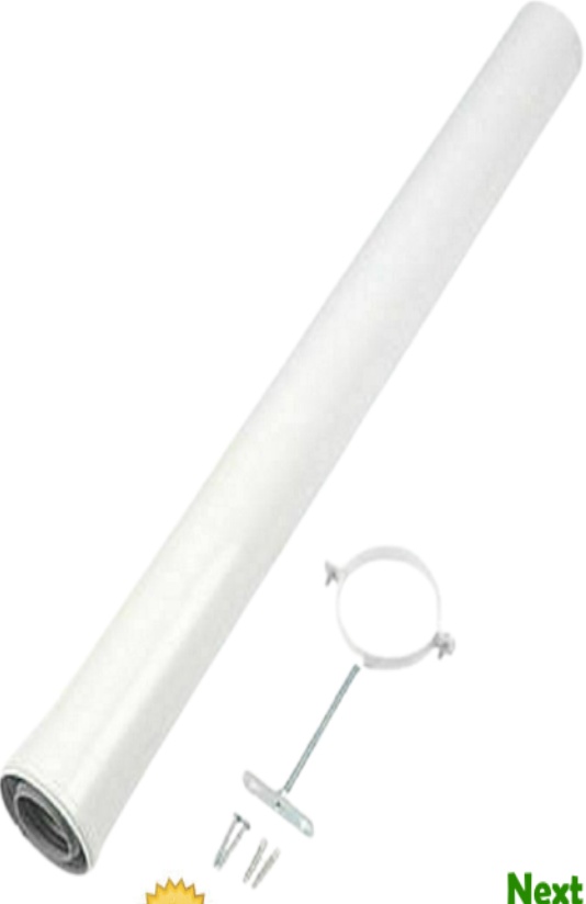 Brand new Ideal 1m Flue Extension (Pack D) - 203129