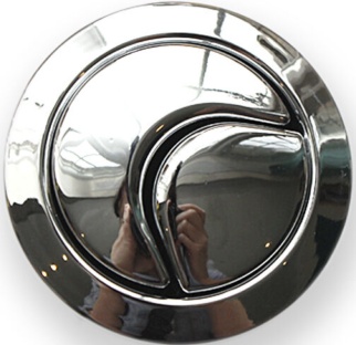 SIAMP Skipper 45 Chrome Plated Dual Flush Button