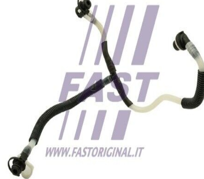 Between supply pump and fuel pressure sensor FAST FT39570 Fuel Hose for MERCEDES