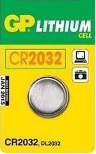 GP Batteries 2188 LITHIUM BUTTON CELL CR2032