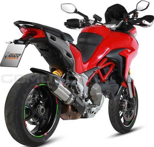 Mivv Approved Exhaust Muffler Suono Steel DUCATI MULTISTRADA 1260 2018 > 2020