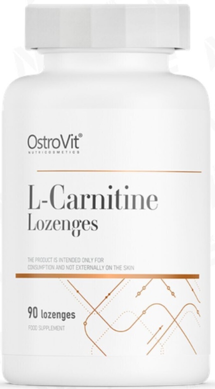 OSTROVIT L-CARNITINE LOZENGES weight fat loss metabolism support sugar free
