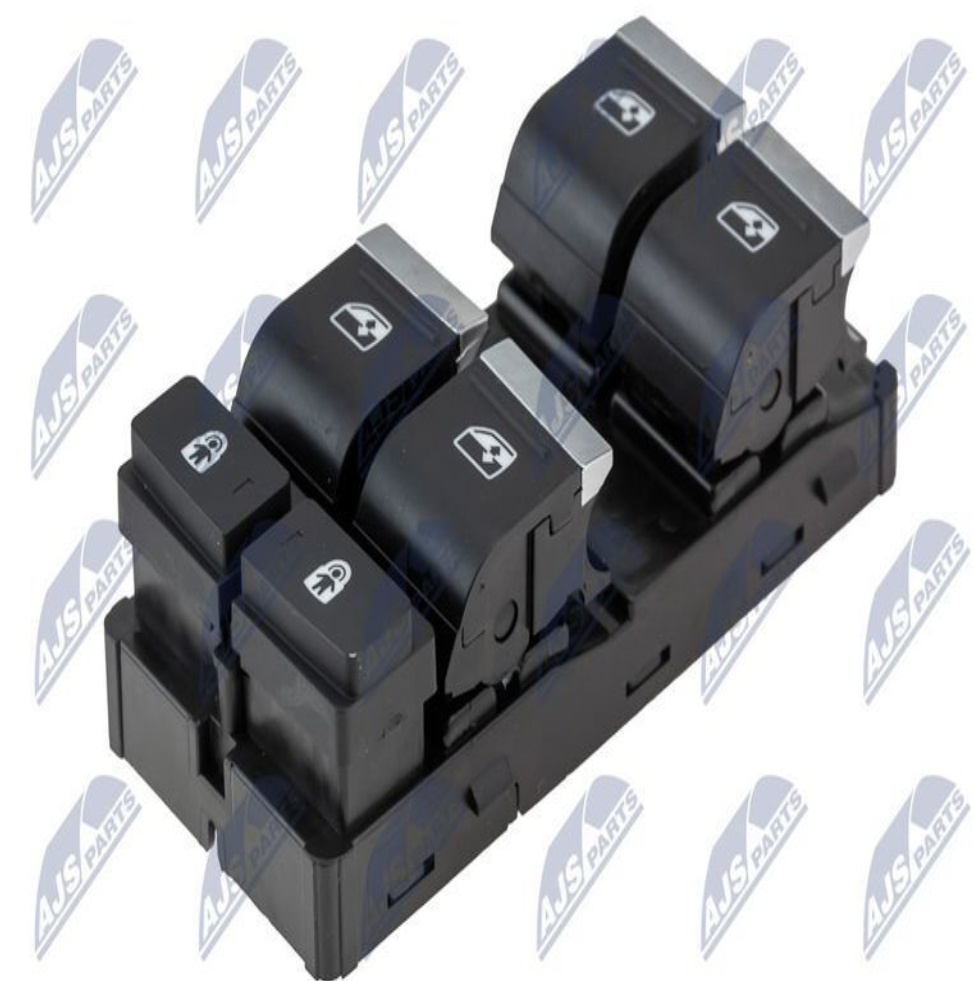 Driver side NTY OE EWS-AU-069 Switch, window regulator for AUDI